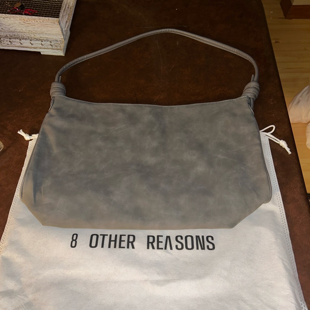 8 Other Reasons Charcoal Shoulder Bag